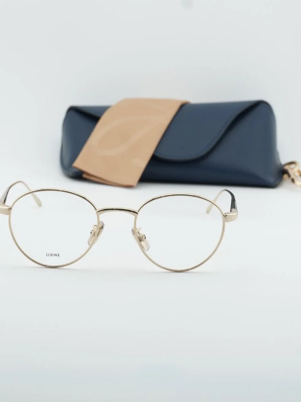 Loewe LW50051I 066 Square Eyeglasses - Gold 49mm